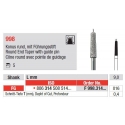 Freze Diamant Con cu Varf Rotunjit cu pin de ghidaj FG 998 - 5 buc. 