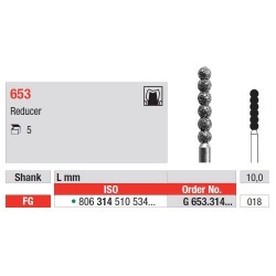 Freze Diamant Reducer FG 653 - 5 buc.