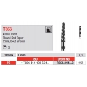 Freze Turbo Diamant Con cu Varf Rotunjit FG T856 - 5 buc.