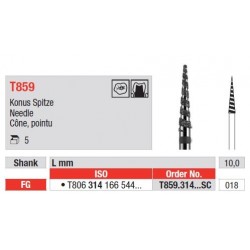 Freze Turbo Diamant Varf Ascutit FG T859 - 5 buc.
