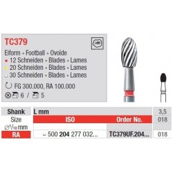 Freze TC Finishing instruments  TC37 9UF 204 018