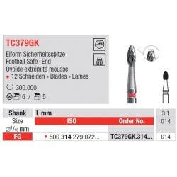 Freze TC Finishing instruments  TC37 9GK 314 014