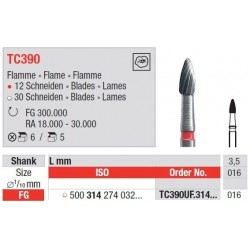 Freze TC Finishing instruments  TC39 0UF 314 016