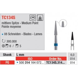Freze TC S-Finishing instruments  TC13 4S 314 014