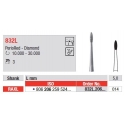 Freze Diamant PerioRed RAXL 832L - 3 buc.