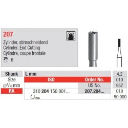 Freze Steel bur  207 204 01