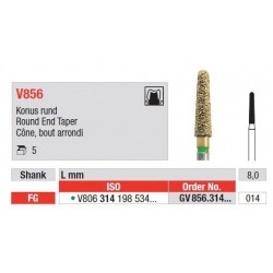 Freze DiaCut MLT Con cu Varf Rotunjit V856 - 5 buc. 
