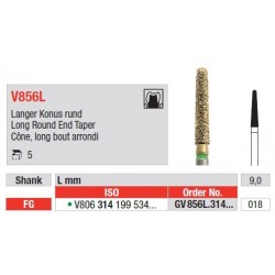 Freze DiaCut MLT Con Alungit cu Varf Rotund FG V856L - 5 buc. 