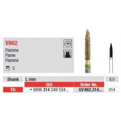 Freze DiaCut MLT Cap Flacara FG V862 - 5 buc.