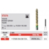 Freze DiaCut Turbo Diamant MLT Beveled Cylinder FG VT879 - 5 buc. 