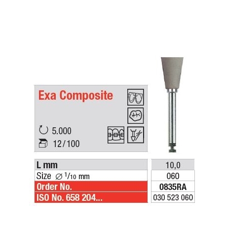Polipanti Exa Composite RA Gri - 12 bucati