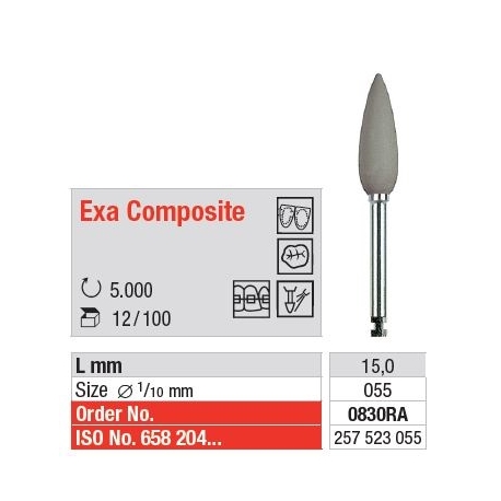Polipanti Exa Composite RA Gri - 100 bucati