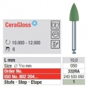 Polipanti Ceramica CeraGloss RA Pasul 1: Verde - 6 bucati