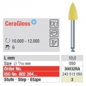 Polipanti Ceramica CeraGloss RA Pasul 3: Galben - 6 bucati