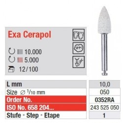 Polipanti Ceramica Exa Cerapol RA Pasul 1: Gri - 12 bucati