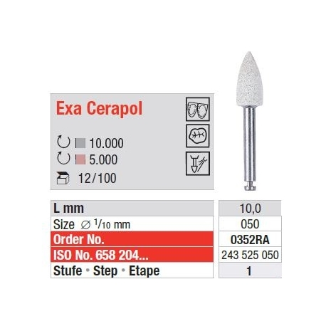 Polipanti Ceramica Exa Cerapol RA Pasul 1: Gri - 12 bucati