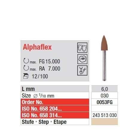 Polipanti Aliaje Pretioase Alphaflex FG Pasul 1: Maro - 100 bucati