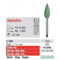 Polipanti Aliaje Pretioase Alphaflex FG Pasul 2: Verde - 12 bucati