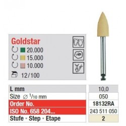 Polipanti Aliaje Pretioase GoldStar RA Pasul 2: Galben - 100 bucati