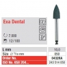 Polipanti Universali Exa Dental RA Negru - 12 bucati