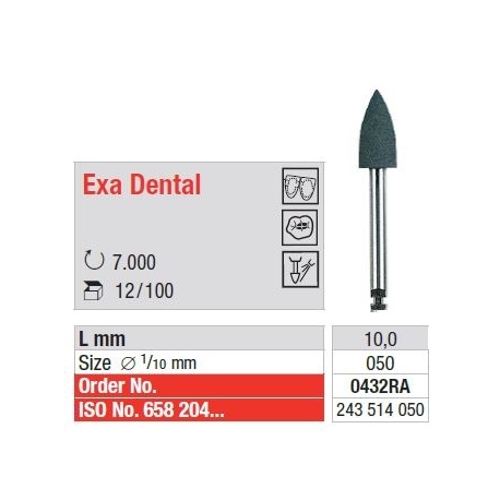 Polipanti Universali Exa Dental RA Negru - 100 bucati