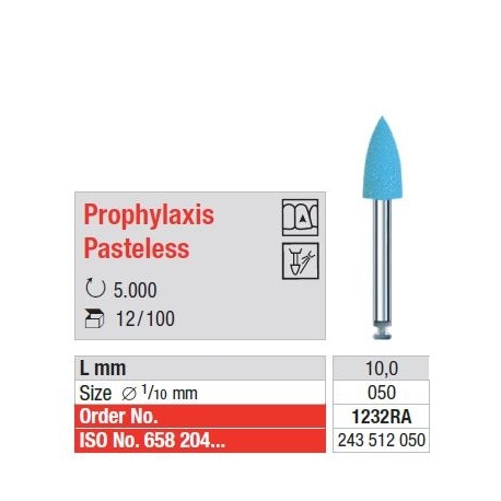 Polipanti Profilaxie fara pasta RA Albastru - 100 bucati