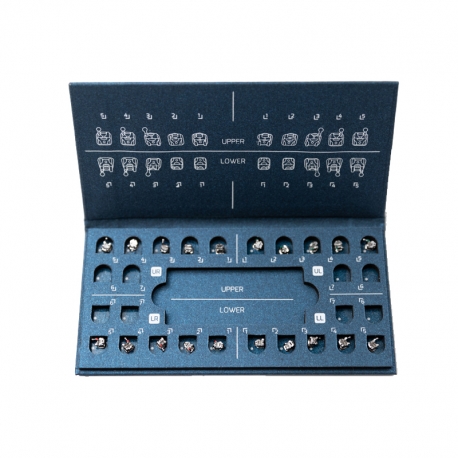 Bracketi metalici autoligaturanti InterActive MBT 22" Leone