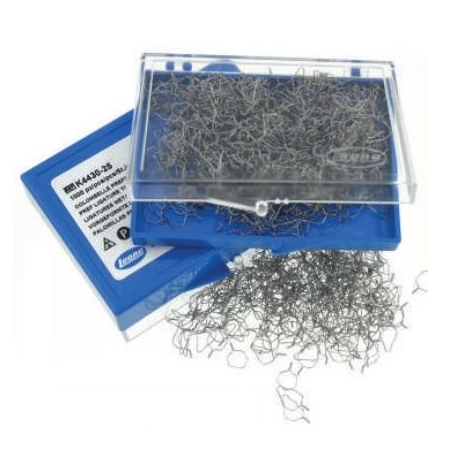 Ligaturi metalice scurte preformate 010" 1000 bucati Leone