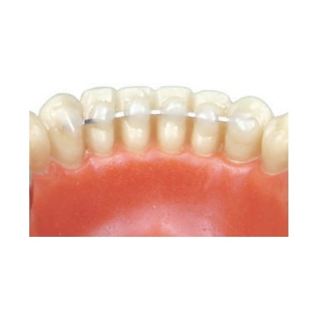 Flat woven wire for retainer