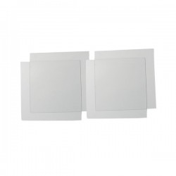 THERMOPLAST. PLATE 125x125mm THICK 1,5mm - 15pcs