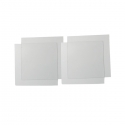 THERMOPLAST. PLATE 125x125mm THICK 1,5mm - 15pcs