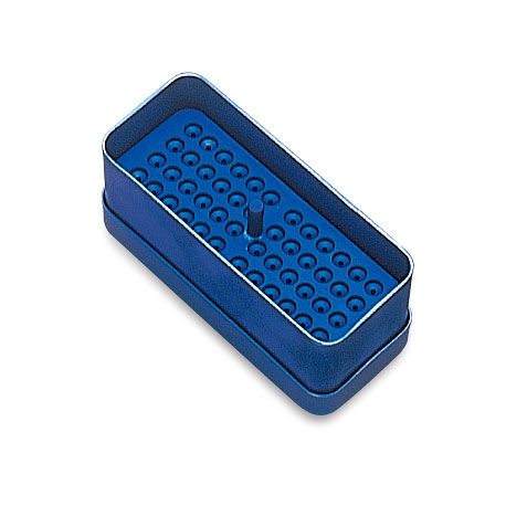 MINI ENDO BOX Metal 48 orificii Blue Larident 