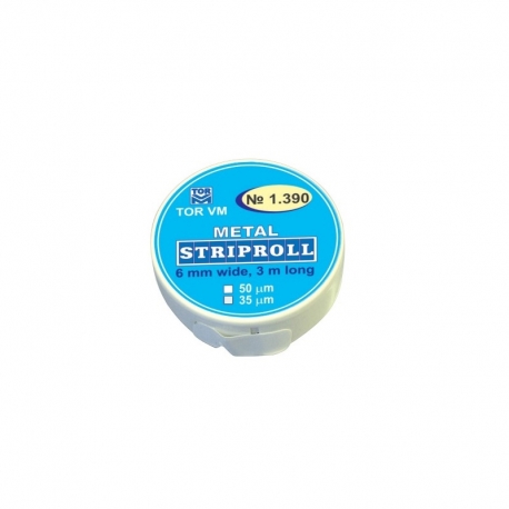 Matrice metal rola Tofflemire 3m x 6mm 50 microni TorVM