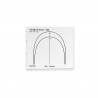 Arc otel OrthoForm III Ovoid rectangular inferior 1 bucata 3M