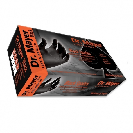 MANUSI DR.MAYER NITRIL NEGRE 100 XL
