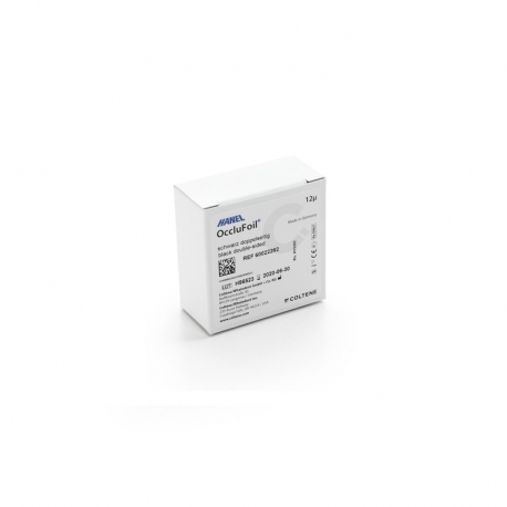 HARTIE OCLUZIE 12µ black 22mm, 25m