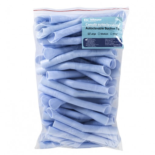 Canule aspirator chirurgical 16 x 145mm autoclavabile 50 bucati Dr.Mayer