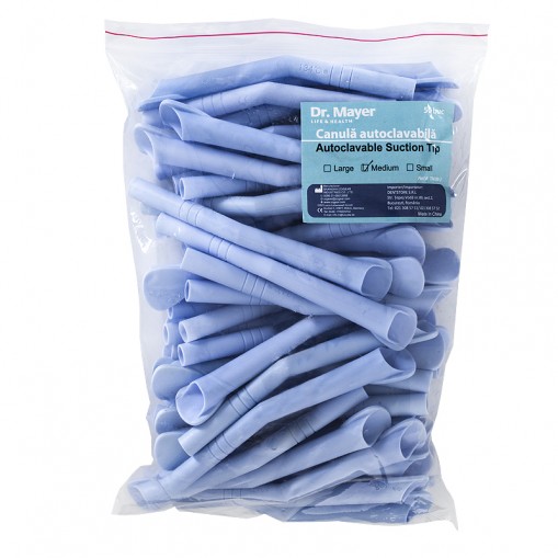 Canule aspirator chirurgical 11 x 145mm autoclavabile 50 bucati Dr.Mayer