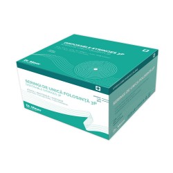 Seringa unica folosinta 3P 1ml Dr. Mayer ac 26G luer slip