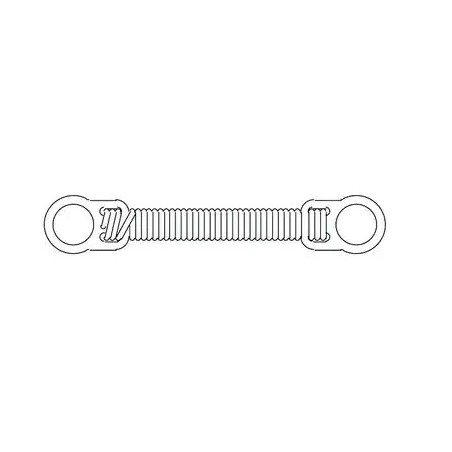 Arc elicoidal spiralat inchis Nitinol Coil Spring light 150g 9mm 1bucata 3M