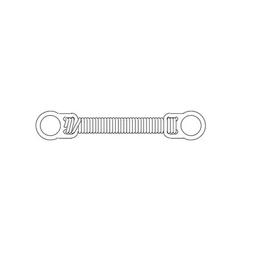 Arc elicoidal spiralat inchis Nitinol Coil Spring heavy 250g 9mm 1bucata 3M