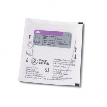 Arc rotund ovoid inferior Ni-Ti Nitinol Classic .012" 1bucata 3M