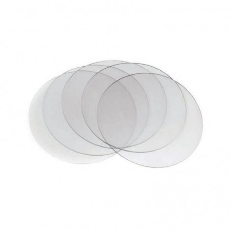 Folii gutiera rotunde Disc hard/soft 125mm - 3mm 10 bucati Leone
