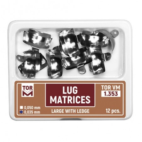 Matrici subgingivale Lug 0.035mm Large cu bordura TorVM