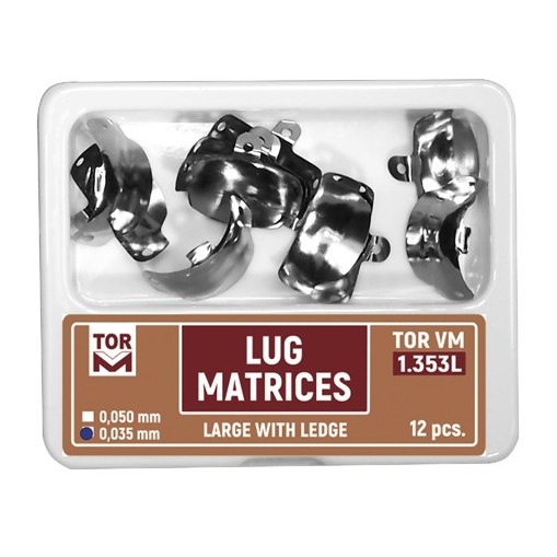 Matrici subgingivale Lug 0.050mm Extra-Large cu bordura TorVM