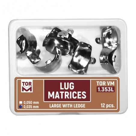 Matrici subgingivale Lug 0.050mm Extra-Large cu bordura TorVM