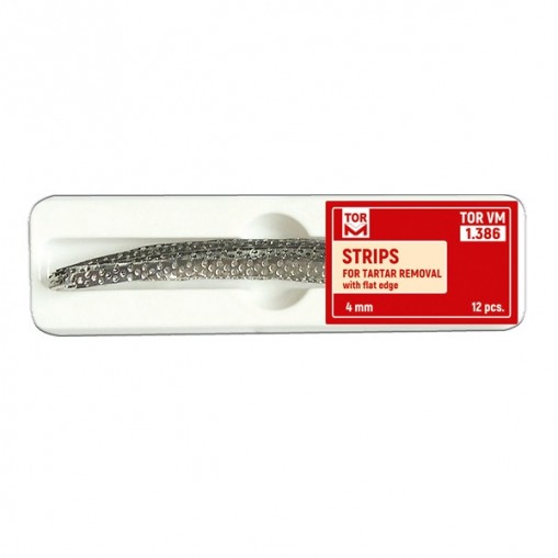 Benzi abrazive metalice profilactice perforate 4mm x 10cm TorVM