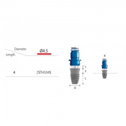 Implant SHR D4.5 L4 No Mount Inno