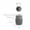 Implant SHR D5.0 L4 No Mount Inno