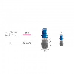 Implant SHR D5.0 L4 No...
